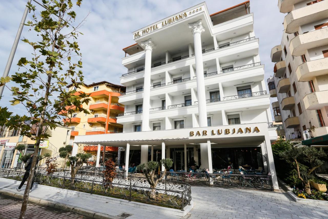 Lubjana Hotel Durrës Exteriör bild