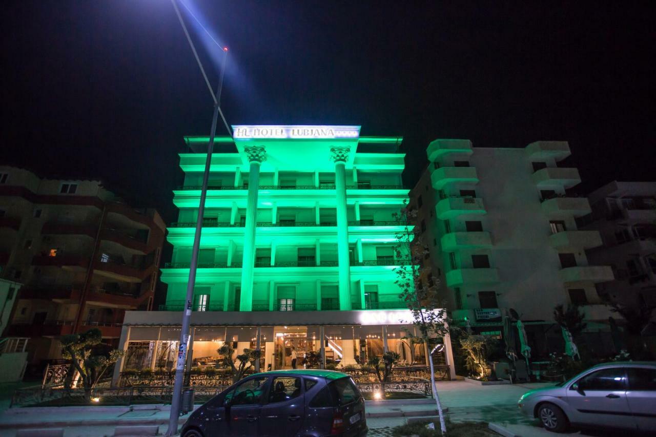 Lubjana Hotel Durrës Exteriör bild